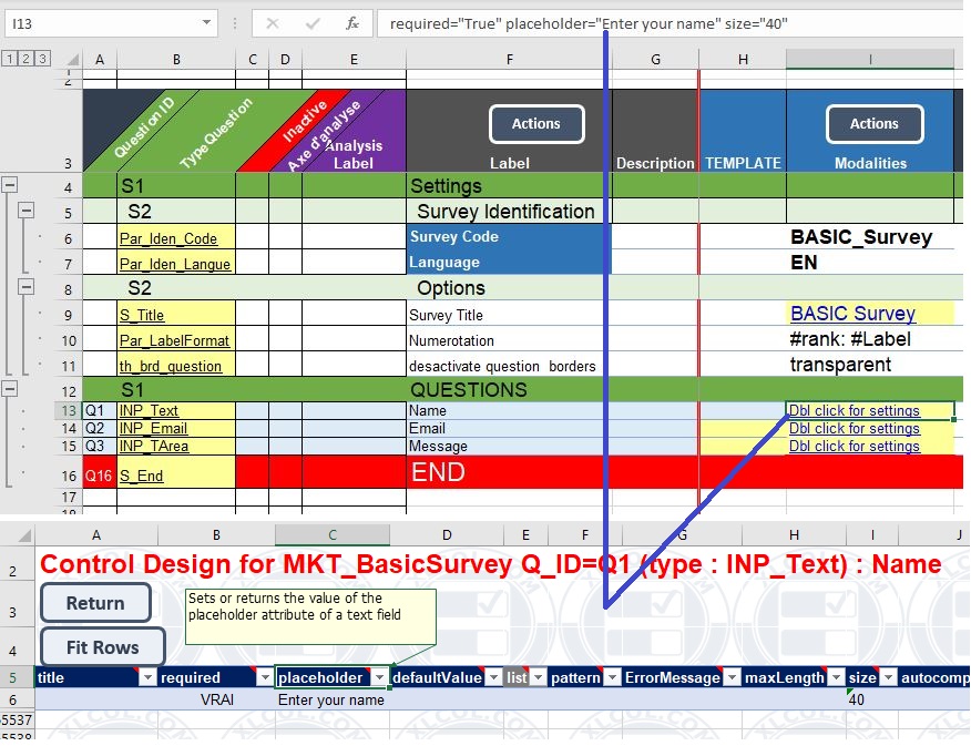 Basic Excel Survey